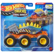 Hot Wheels Monster Trucks: Big Rigs šesterokotačni Motosaurus vučno vozilo 1/64 – Mattel