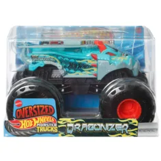 Hot Wheels Monster Trucks Oversized: Dragonizer, model automobila 1:24 – Mattel
