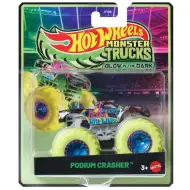 Hot Wheels Monster Trucks: Podium Crasher autić koji svijetli u mraku 1/64 – Mattel