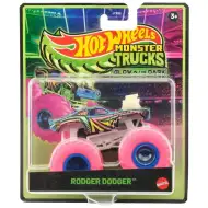 Hot Wheels Monster Trucks Rodger Dodger autić koji svijetli u mraku 1/64 - Mattel