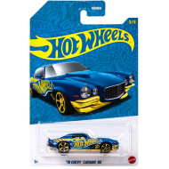 Hot Wheels Pearl &amp; Chrome: 70 Chevy Camaro RS autić 1/64 - Mattel