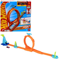 Hot Wheels: Početni set za kaskadere - Loop Flag Finish igraći set - Mattel