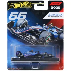 Hot Wheels Premium: Atlassian Williams Racing F1 Team #55 Formula 1 autić 1/64 - Mattel