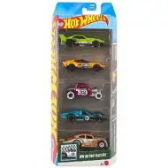 Hot Wheels: Retro Racers set od 5 autića 1/64 - Mattel