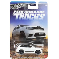 Hot Wheels Silver Series: 2019 Jeep Grand Cherokee Trackhawk autić 1/64 - Mattel