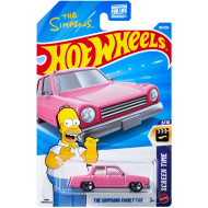 Hot Wheels: The Simpsons Family Car autić 1/64 - Mattel