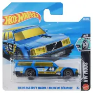 Hot Wheels: Volvo 240 Drift Wagon / Drifterski Bolid plavi autić 1/64 - Mattel