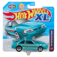 Hot Wheels XL: 1992 Ford Mustang Foxbody autić 1/43 – Mattel