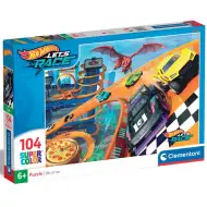 Hot Wheels utrka 104-dijelna supercolor slagalica - Clementoni