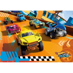 Hot Wheels utrka s 104-dijelnom maxi supercolor slagalicom - Clementoni slika 2