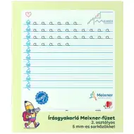 ICO: Ježičeva vježbenica za pisanje Meixner-metodom za 2. razred s razmakom redova od 5 mm