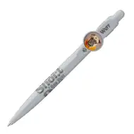 ICO: Kemijska olovka s motivom psa, sive boje