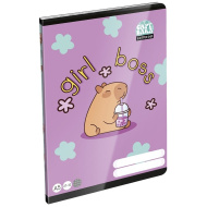 ICO: LizzySuli Lollipop Capybara bilježnica s kvadratićima A5 27-32