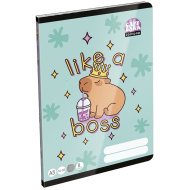 ICO: LizzySuli Lollipop Capybara linirana bilježnica s uzorkom A5 16-32