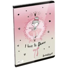 ICO: LizzySuli Lovely Ballerina Tiny Dancer bilježnica A5, 40 listova
