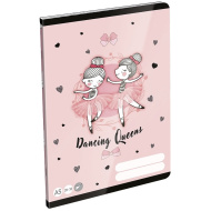 ICO: LizzySuli Lovely Ballerina Tiny Dancer prazna bilježnica A5 20-32