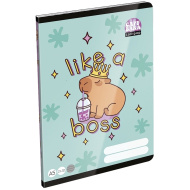 ICO: Lizzysuli Lollipop Capybara bilježnica s linijama za 4. razred A5 21-32