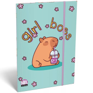 ICO: Lizzysuli Lollipop Capybara mapa s uzorkom kapibare A/5