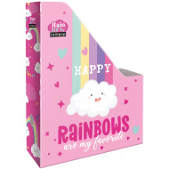 ICO: Lizzysuli Lollipop Rainbow držač za dokumente s uzorkom duge, u A4 formatu