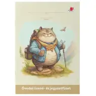 ICO: Mačja bilježnica i notes za vrtić, A5, 32 lista