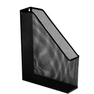 ICO: Metalna mrežasta stalak za dokumente, crna