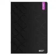 ICO: Student Premium Black bilježnica A/4, na linije, 40 listova