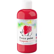 ICO: Tempera za djecu, crvena boja, 500 ml
