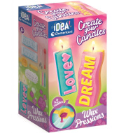 Idea! Poruke kreativni set za izradu svijeća - Clementoni