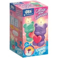 Ideja! Kreativni set za izradu svijeća - medvjedić - Clementoni