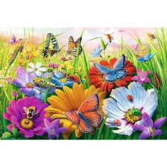 Insekti na livadi Easy Piece puzzle od 300 komada - Trefl slika 2