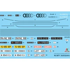 Italeri 1/24 Audi Quattro maketa automobila slika 2