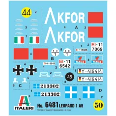 Italeri 1/35 Leopard 1A5 tenk maketa slika 6