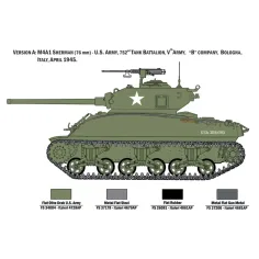 Italeri 1/35 M4A1 SHERMAN tenk s američkom posadom maketa slika 2
