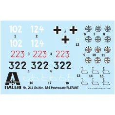 Italeri: 1/35 Sd.Kfz. 184 Elefant lovac tenkova maketa slika 6