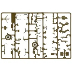 Italeri 1/35 američki motocikli 2 komada vojni motocikl maketa slika 2