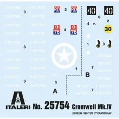 Italeri 1/56 Cromwell Mk. IV model tenka slika 4