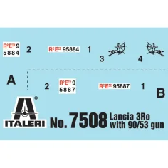 Italeri 1/72 Autocannone 3RO protuzračna topnička s 8 figura set maketa slika 2