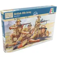 Italeri 1/72 Britanska 8. armija Brit vojne figure maketa