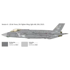 Italeri 1/72 F-35A Lightning II lovački avion maketa slika 3