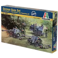 Italeri 1/72 Njemački set topova maketa artiljerijskog oružja