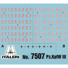 Italeri 1/72 Pz.Kpfw. III Ausf. J tenk 2-kompletni maket set slika 4