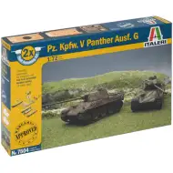 Italeri 1/72 Pz. Kpfw. V Panther Ausf. G Panther tenk 2-komadni maket set