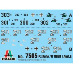 Italeri 1/72 Pz. Kpfw. VI Tiger I Ausf. E Tigar tenk 2-komadni maket set slika 2