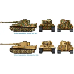Italeri 1/72 Pz. Kpfw. VI Tiger I Ausf. E Tigar tenk 2-komadni maket set slika 3