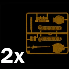 Italeri 1/72 Pz. Kpfw. VI Tiger I Ausf. E Tigar tenk 2-komadni maket set slika 6