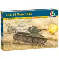 Italeri 1/72 T-34/76 Model 1943 maketa tenka