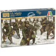 Italeri 1/72 američka pješaštvo iz Drugog svjetskog rata. Zimska uniforma - maketa vojnika u zimskim uniformama.