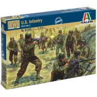 Italeri 1/72 američka pješaštvo iz Drugog svjetskog rata. figura maketa američkih vojnika