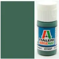 Italeri Flat Medium Green (4314AP) - Mat srednje zelena maketarska boja 20ml
