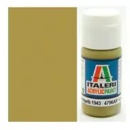 Italeri Flat Panzer Dunkelgelb 1943 (4796AP) – Mat tamnožuta boja za makete tenkova 20ml
